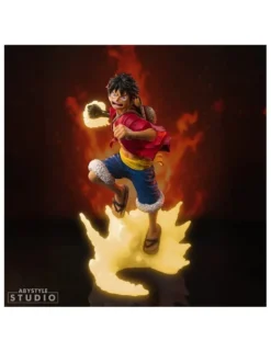 Abystyle Studio Super Figure Collection One Piece Monkey D. Luffy Red Hawk Glow in the Dark