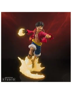 Abystyle Studio Super Figure Collection One Piece Monkey D. Luffy Red Hawk Glow in the Dark