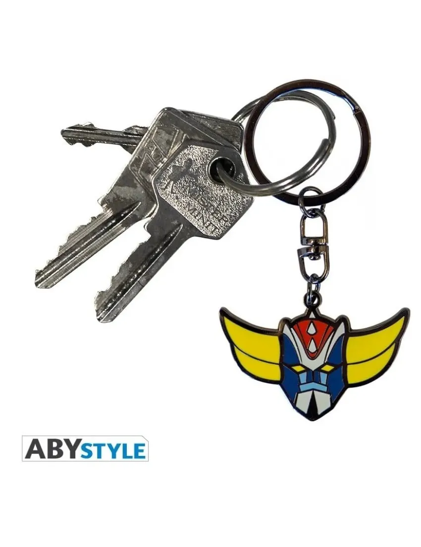 Abystyle Studio Ufo Robot Grendizer Head Metal Keychain