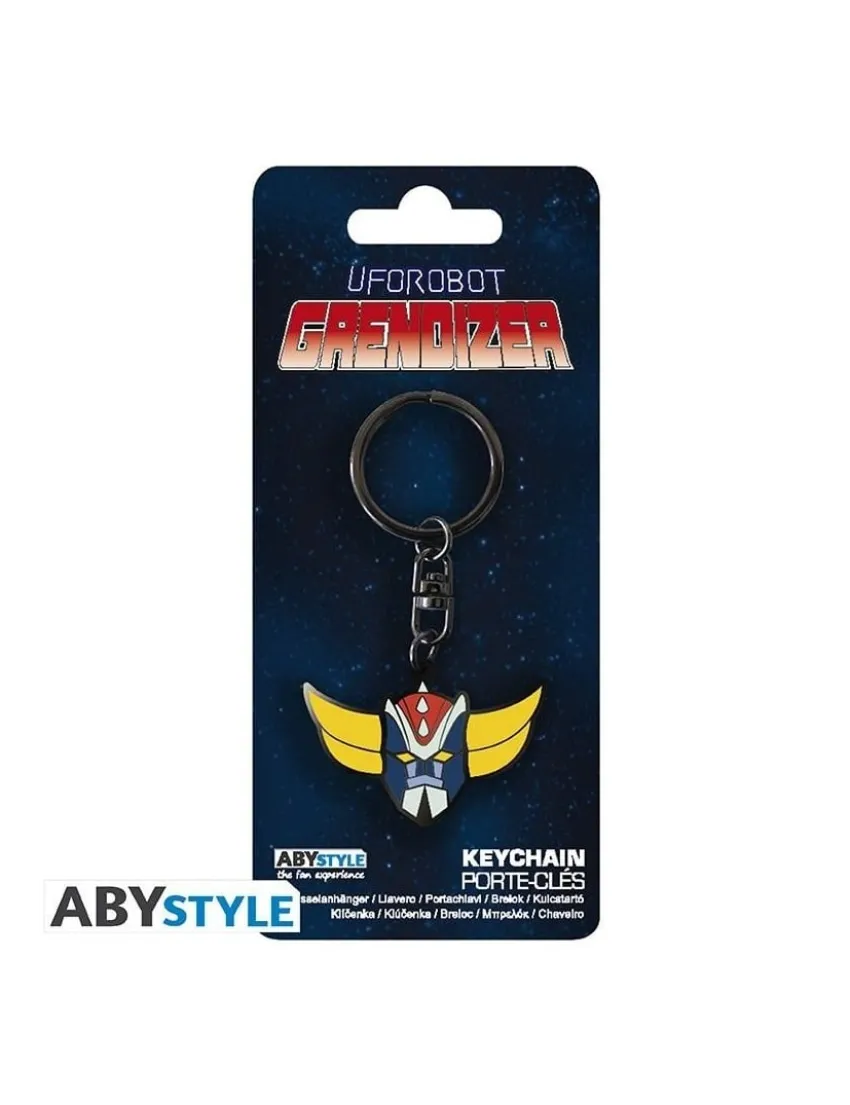 Abystyle Studio Ufo Robot Grendizer Head Metal Keychain