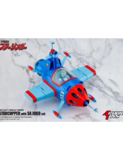 Action Toys Die-Cast Vehicle Series Sci-Fi West Saga Starzinger Star Chopper with Sa Jogo Set