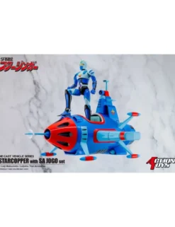 Action Toys Die-Cast Vehicle Series Sci-Fi West Saga Starzinger Star Chopper with Sa Jogo Set
