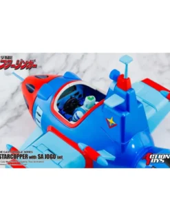 Action Toys Die-Cast Vehicle Series Sci-Fi West Saga Starzinger Star Chopper with Sa Jogo Set