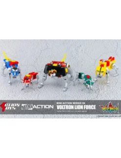 Action Toys Super Robot Mini Action Series MA-08 Voltron Lion Force HK Limited Edition