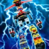 Action Toys Super Robot Mini Deformed Series MD-05 God Sigma