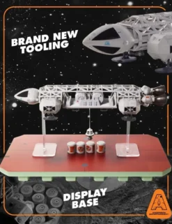 Anderson Entertainment Limited Space 1999 Winch Eagle Transporter with Attached Cargo