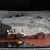 Anderson Entertainment Master Replicas Space 1999 Landing Pad with Eagle Transporter