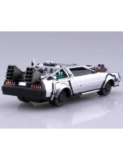 Aoshima Movie Mecha Series 13 Back To The Future III DeLorean 1/43 Scale Model Kit