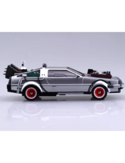 Aoshima Movie Mecha Series 13 Back To The Future III DeLorean 1/43 Scale Model Kit