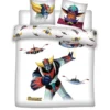 Aymax UFO Robot Grendizer Duvet Cover 240x220cm + 2x65x65cm