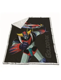 Aymax UFO Robot Grendizer & Spazer Sherpa Blanket 130x170cm