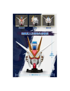 Bandai BN Head Collection Vol.2 Mobile Suit Gundam ZGMF-X20A Strike Freedom Gundam Head Sculpt