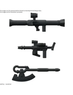 Bandai Gunpla-kun Model Series 1/1 Scale Mobile Suit Gundam MS-06S Zaku-kun Runner Vesion with Reproduction Parts
