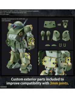 Bandai High Grade HG Armored Trooper Votoms ATM-09-DD Burglarydog