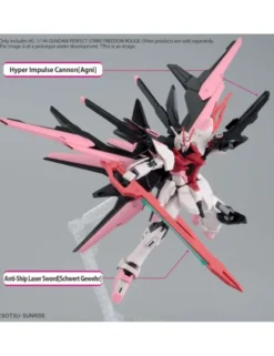 Bandai High Grade HGCE 1/144 Mobile Suit Gundam ZGMF-X20A-PF Gundam Perfect Strike Freedom Rouge
