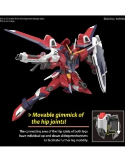 Bandai High Grade HGCE 1/144 Mobile Suit Gundam STTS-808 Immortal Justice Gundam