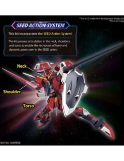 Bandai High Grade HGCE 1/144 Mobile Suit Gundam STTS-808 Immortal Justice Gundam