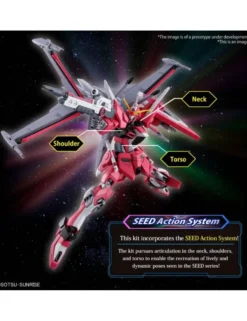 Bandai High Grade HGCE 1/144 Mobile Suit Gundam ZGMF-X191M2 Infinite Justice Gundam Type II