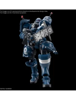 Bandai High Grade HGGQ 1/144 Mobile Suit Gundam MS-06-SSP Police Zaku