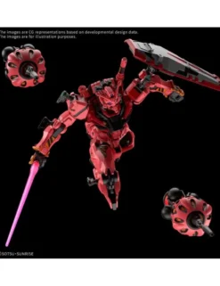Bandai High Grade HGGQ 1/144 Mobile Suit Gundam gMS-α Red Gundam