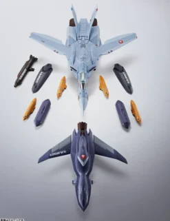 Bandai Hi-Metal R Macross Zero VF-0A Phoenix Kudo Shin Custom + QF-2200D-B Ghost