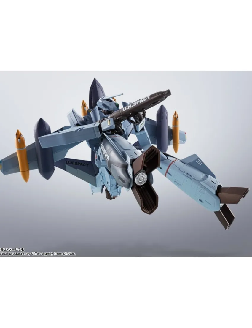 Bandai Hi-Metal R Macross Zero VF-0A Phoenix Kudo Shin Custom + QF-2200D-B Ghost
