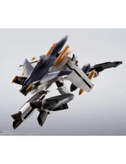Bandai Hi-Metal R Macross Zero VF-0S Phoenix + QF-2200D-B Ghost Roy Focker Custom