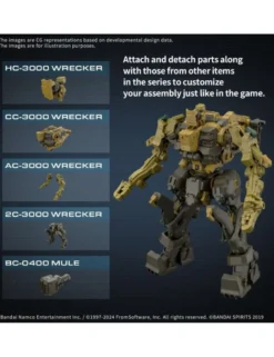 Bandai 30 Minutes Missions Armored Core VI Fires of Rubicon RaD CC-3000 Wrecker Milk Tooth
