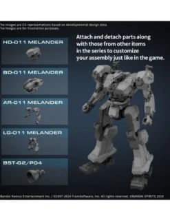 Bandai 30 Minutes Missions Armored Core VI Fires of Rubicon BD-011 Melander