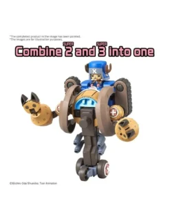 Bandai One Piece Chopper Robo 02 Heavy Armor & 03 Horn Dozer