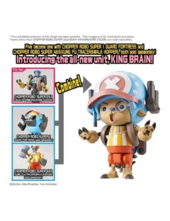 Bandai One Piece Chopper Robo 02 Heavy Armor & 03 Horn Dozer