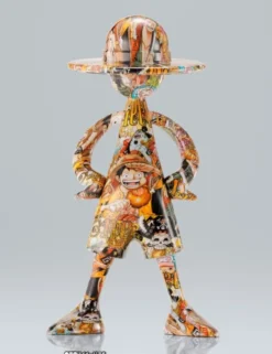 Bandai One Piece Luffy's ArtCanvas 1000LOGS Anniversary 1/8 Scale Figure
