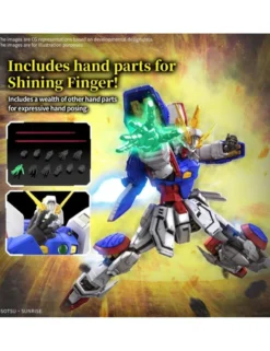 Bandai Real Grade RG 1/144 Mobile Suit Gundam GF13-017NJ Shining Gundam