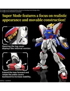 Bandai Real Grade RG 1/144 Mobile Suit Gundam GF13-017NJ Shining Gundam