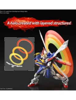 Bandai Real Grade RG 1/144 Mobile Suit Gundam GF13-017NJII God Gundam (Burning)
