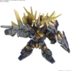 Bandai SD Gundam Cross Silhouette Unicorn Gundam 2 Banshee Destroy Mode & Banshee Norn Parts Set