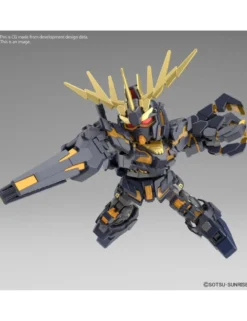 Bandai SD Gundam Cross Silhouette Unicorn Gundam 2 Banshee Destroy Mode & Banshee Norn Parts Set