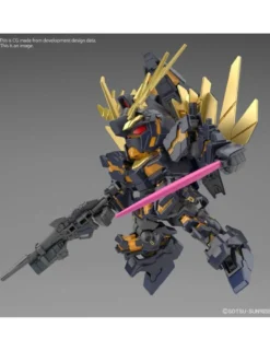 Bandai SD Gundam Cross Silhouette Unicorn Gundam 2 Banshee Destroy Mode & Banshee Norn Parts Set