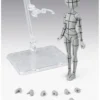 Bandai S.H. Figuarts Body-chan Sugimori Ken Wireframe Gray Color Version