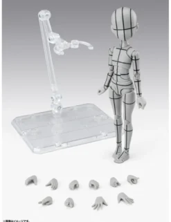 Bandai S.H. Figuarts Body-chan Sugimori Ken Wireframe Gray Color Version