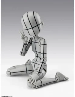 Bandai S.H. Figuarts Body-chan Sugimori Ken Wireframe Gray Color Version