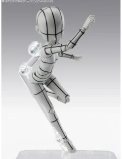 Bandai S.H. Figuarts Body-chan Sugimori Ken Wireframe Gray Color Version