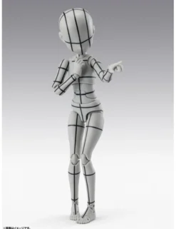 Bandai S.H. Figuarts Body-chan Sugimori Ken Wireframe Gray Color Version