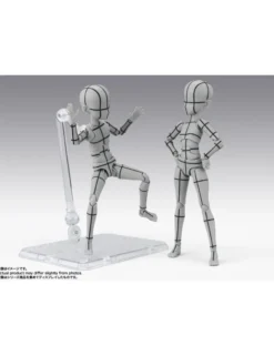 Bandai S.H. Figuarts Body-chan Sugimori Ken Wireframe Gray Color Version