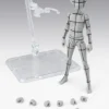 Bandai S.H. Figuarts Body-kun Sugimori Ken Wireframe Gray Color Version