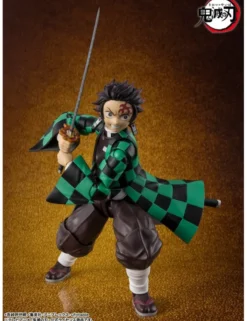 Bandai S.H. Figuarts Demon Slayer Kimetsu No Yaiba Tanjiro Kamado Battle in the Infinity Castle Version