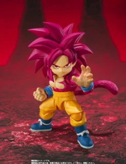 Bandai S.H. Figuarts Dragon Ball Daima Son Goku Super Saiyan 4 Mini