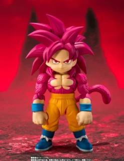 Bandai S.H. Figuarts Dragon Ball Daima Son Goku Super Saiyan 4 Mini