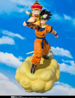Bandai S.H. Figuarts Dragon Ball Z Son Goku & Kid Son Gohan & Flying Nimbus