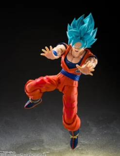 Bandai S.H. Figuarts Dragon Ball Super Son Goku Super Saiyan God Super Saiyan Blue Power Transcending Limits